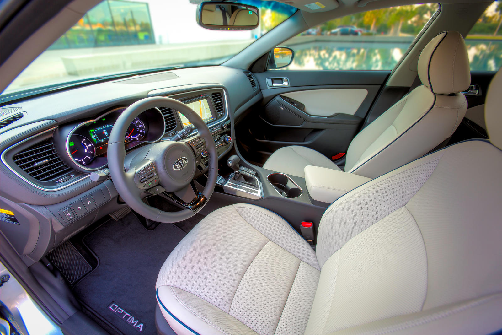 2015 Kia Optima Hybrid Interior Photos | CarBuzz