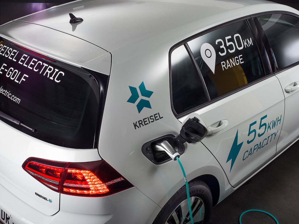 VW e-Golf with 55 kWh battery pack for over 200 miles of range - Kreisel  builds the electric car VW should have built | Electrek