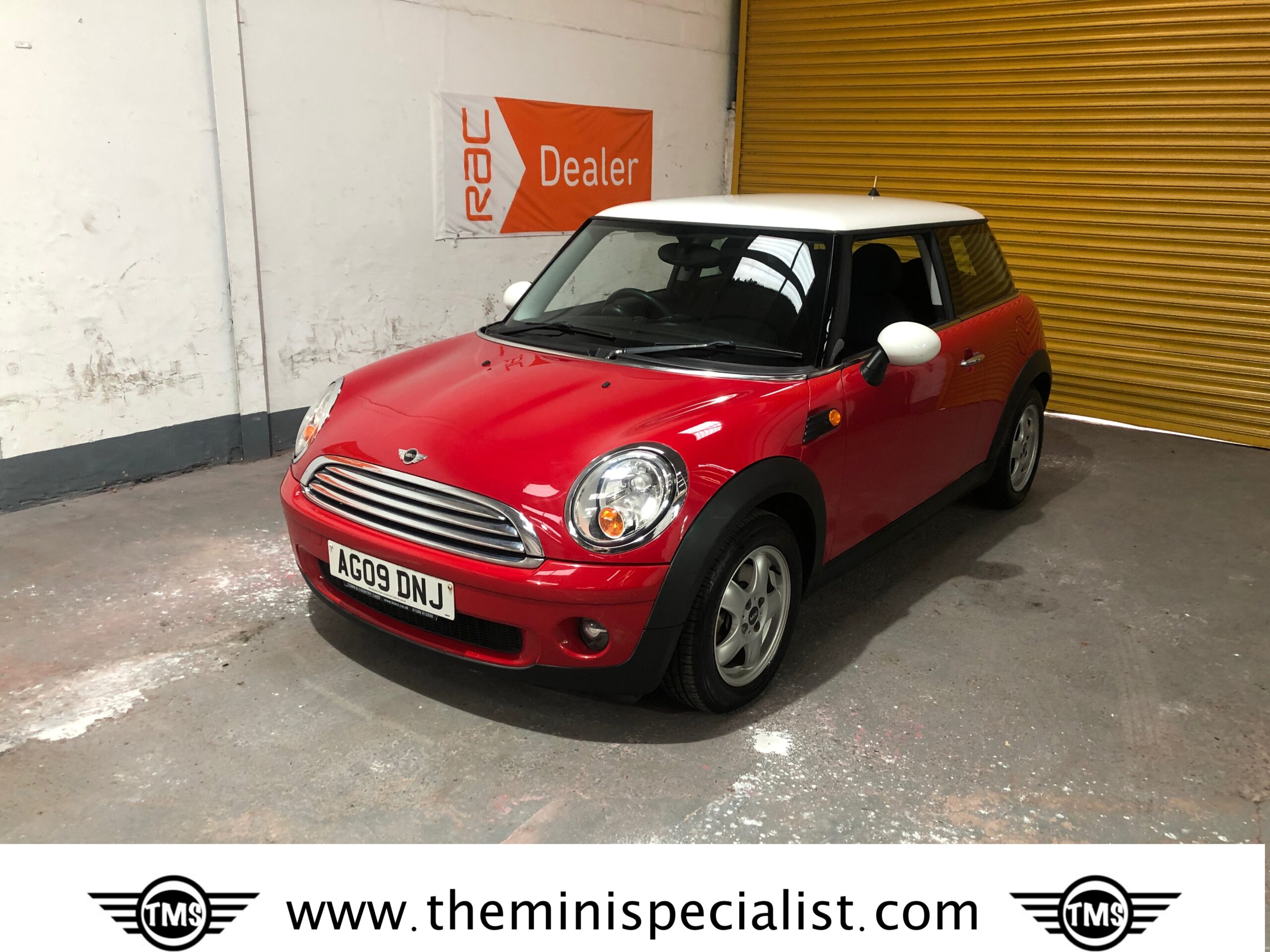 SOLD - 2009 (09) MINI Cooper in Chili Red with only 75,800 miles from new -  The Mini Specialist - Mini Sales and Servicing