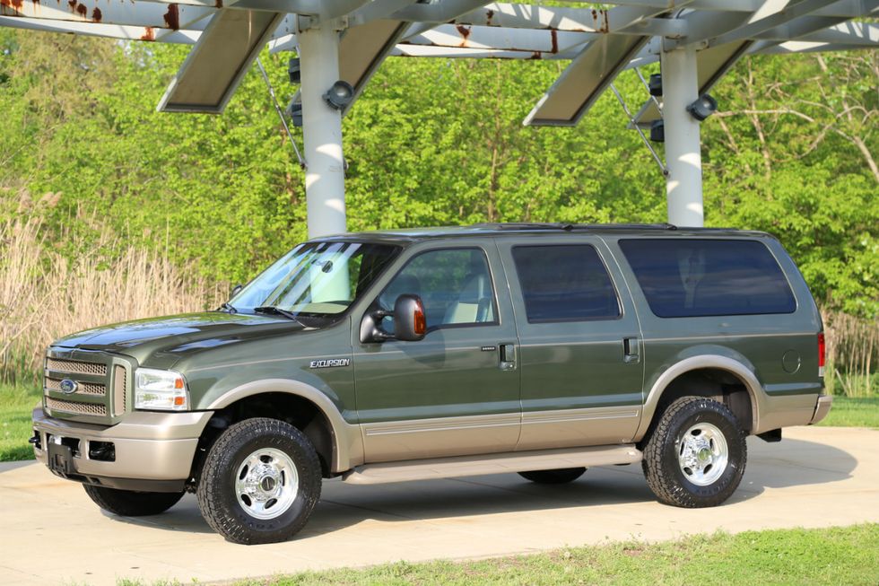 2005 Ford Excursion Eddie Bauer TURBO DIESEL 65K ACTUAL MILES 4X4 DVD |  Westville New Jersey | King of Cars and Trucks
