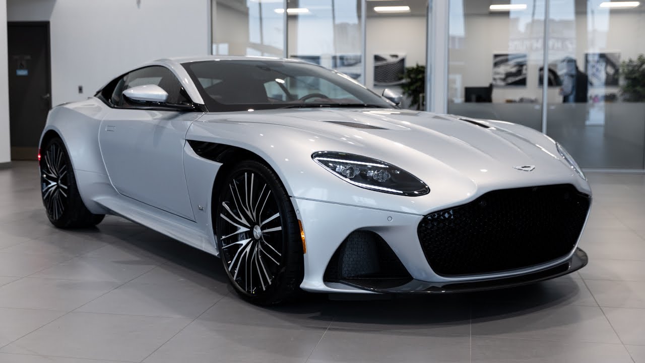 CHECK OUT this 2022 Aston Martin DBS In Lightning Silver! - YouTube