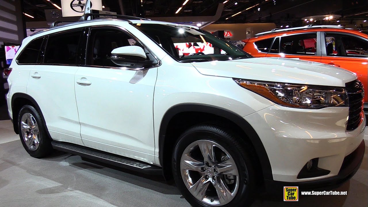 2015 Toyota Highlander Limited - Exterior and Interior Walkaround - 2015  Montreal Auto Show - YouTube
