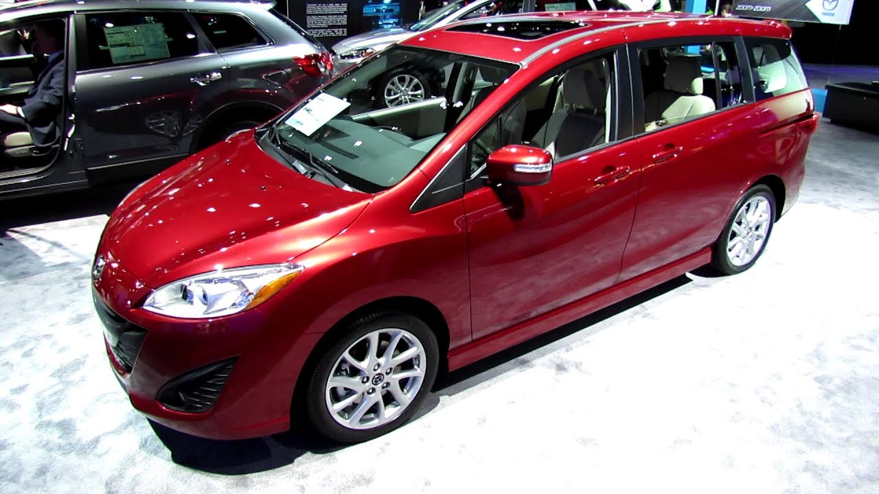 2013 Mazda 5 Grand Touring - Exterior and Interior Walkaround - 2013  Detroit Auto Show - YouTube
