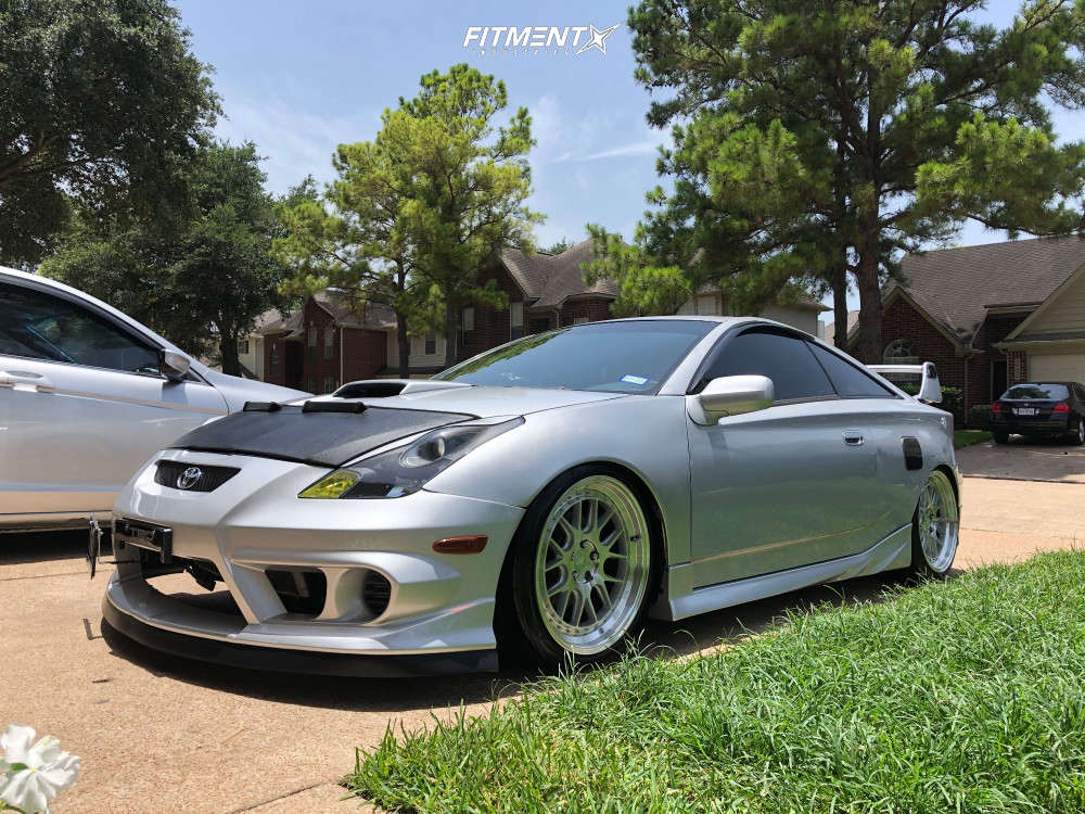 2001 Toyota Celica GTS with 18x8.5 Aodhan DS06 and Nitto 205x40 on  Coilovers | 1163463 | Fitment Industries
