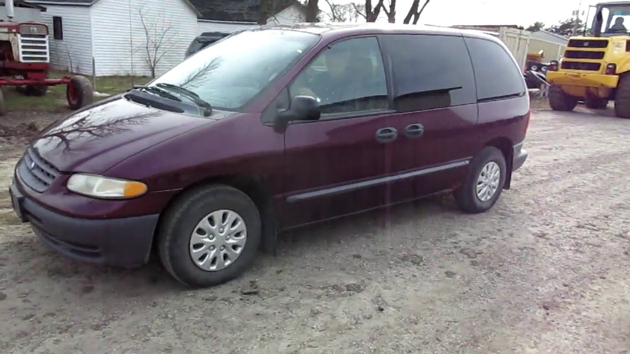 1998 PLYMOUTH VOYAGER For Sale - YouTube