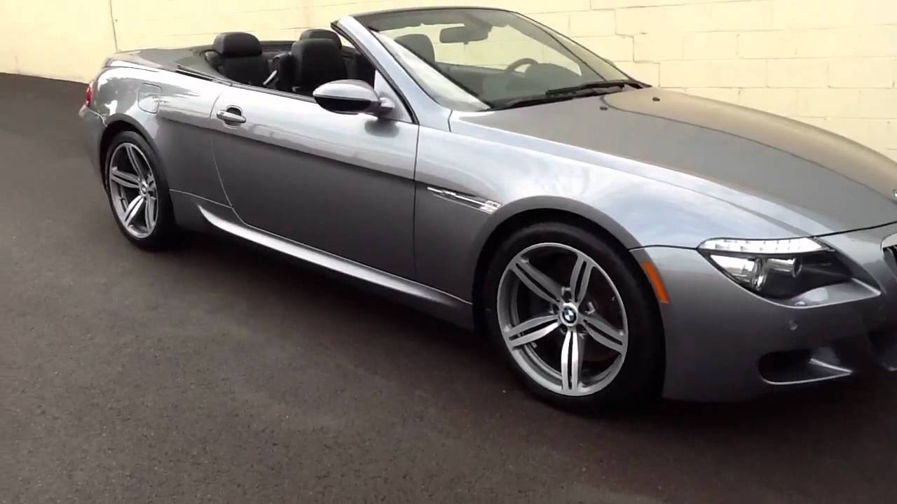 2009 BMW M6 CONVERTIBLE For Sale In Pennsylvania - YouTube