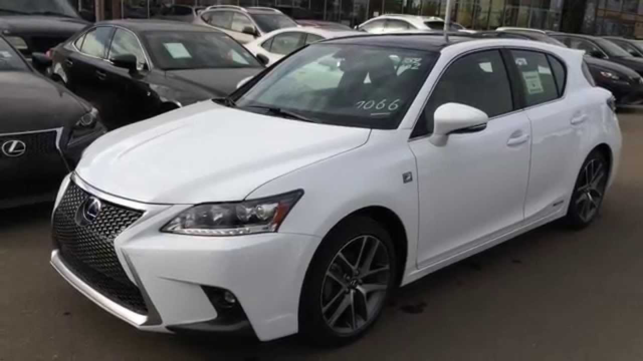 2015 Lexus CT 200h Hybrid F Sport Navigation Package Review - YouTube
