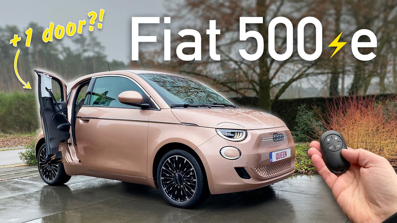2023 Fiat 500e 3+1 (118 hp) - FINALLY coming to the US! - YouTube
