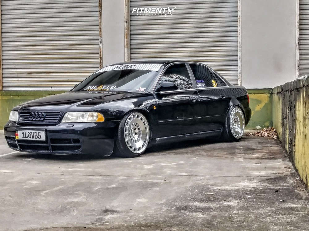 1998 Audi A4 Quattro Base with 18x9.5 Rotiform Ccv and Nankang 215x40 on  Coilovers | 615679 | Fitment Industries