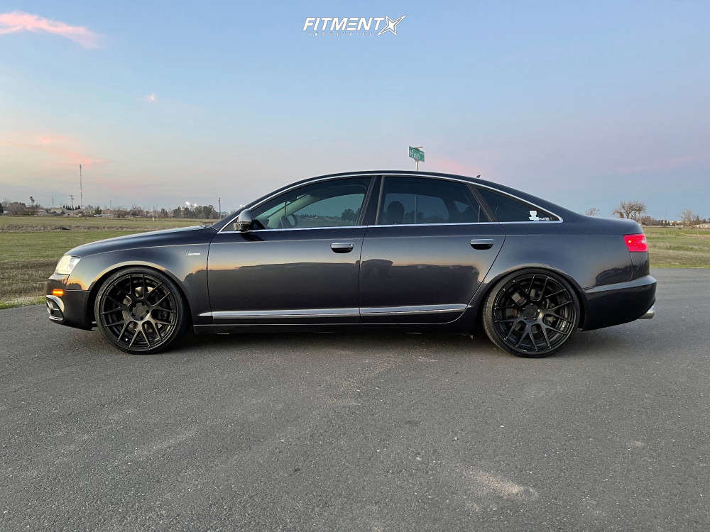 2011 Audi A6 Quattro Base with 20x8.5 Stance Sc-8 and Ironman 245x35 on  Lowering Springs | 1498023 | Fitment Industries