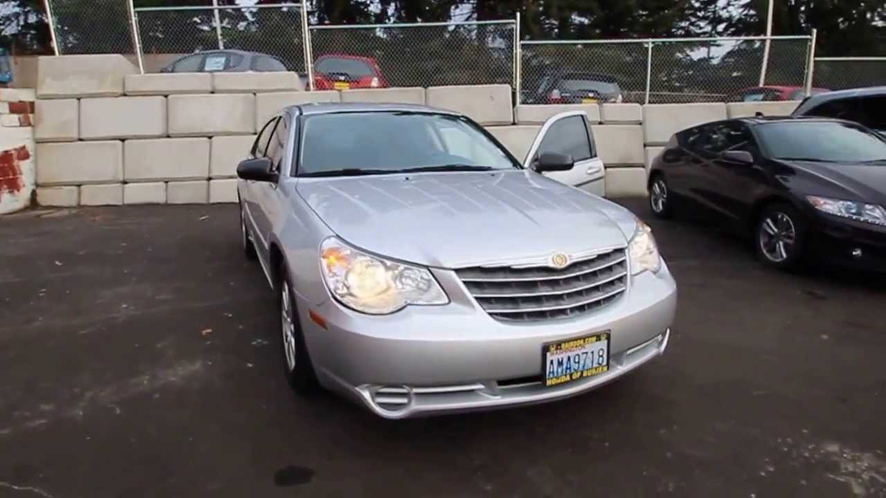 2007 Chrysler Sebring | Silver | STK611302 | Seattle | Renton - YouTube