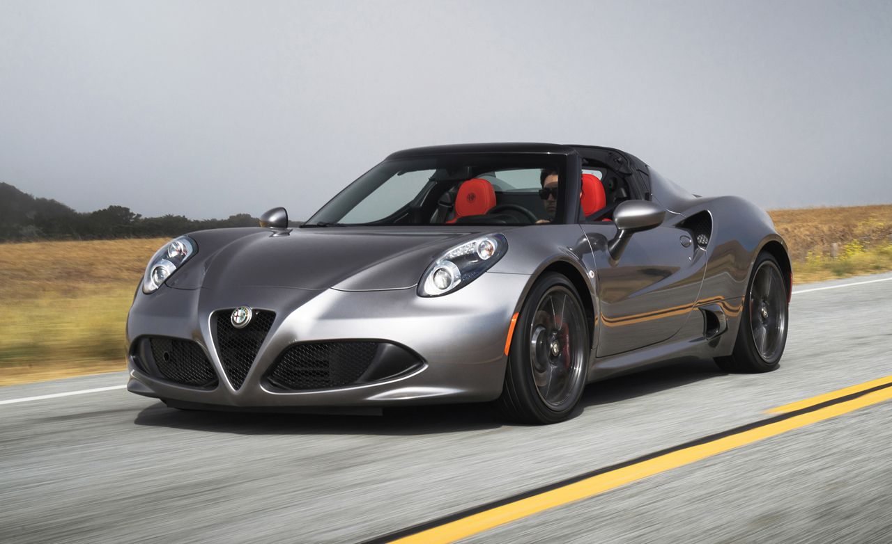 2015 Alfa Romeo 4C Spider First Drive &#8211; Review &#8211; Car and Driver