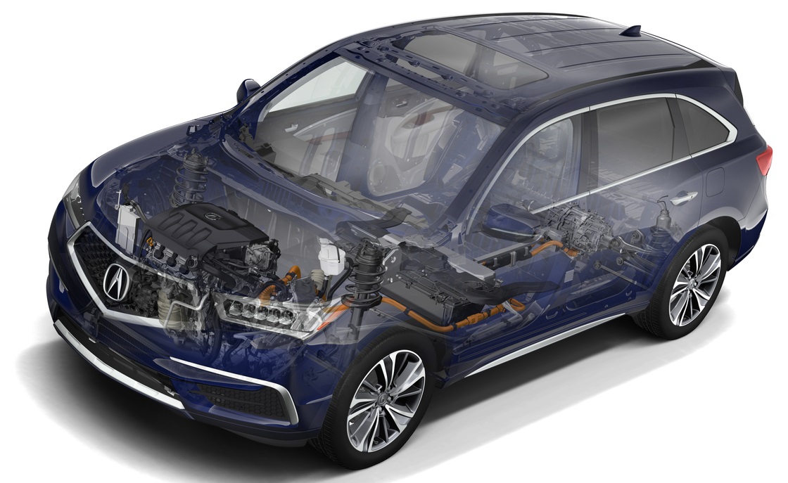 2018 Acura MDX Sport Hybrid Cutaway - Boron Extrication