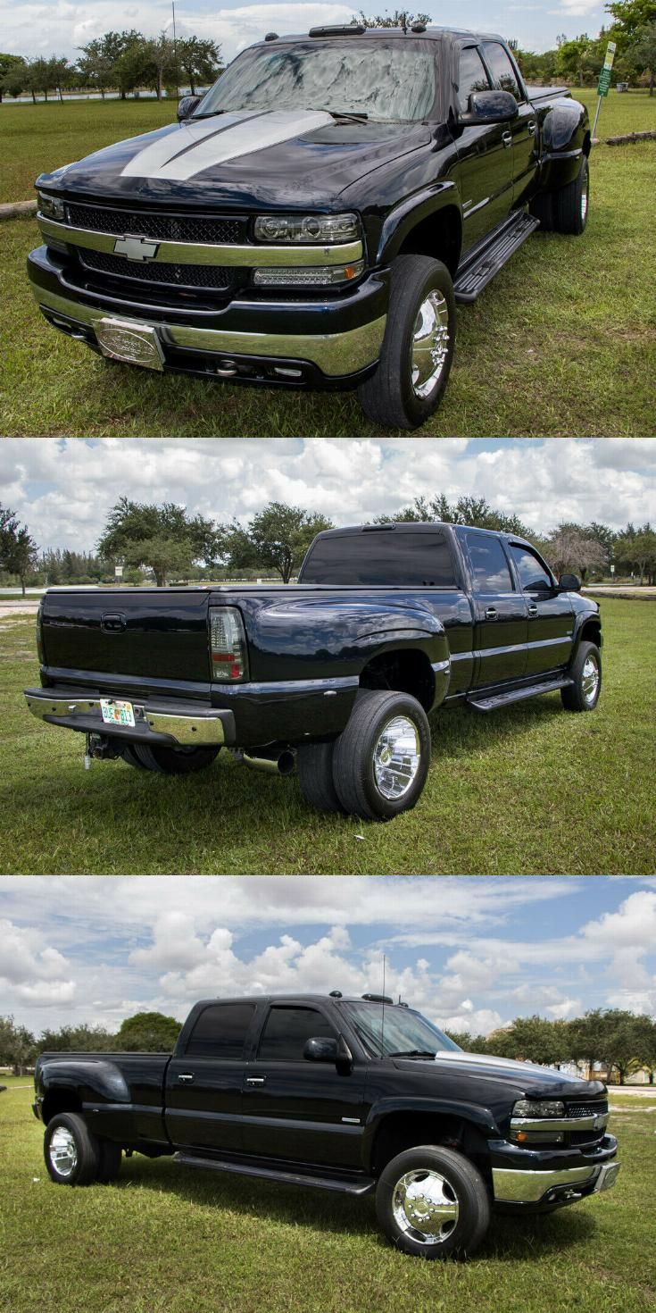 awesome 2001 Chevrolet Silverado 3500 HD Dually monster | Chevrolet  silverado, Monster trucks for sale, Silverado 3500