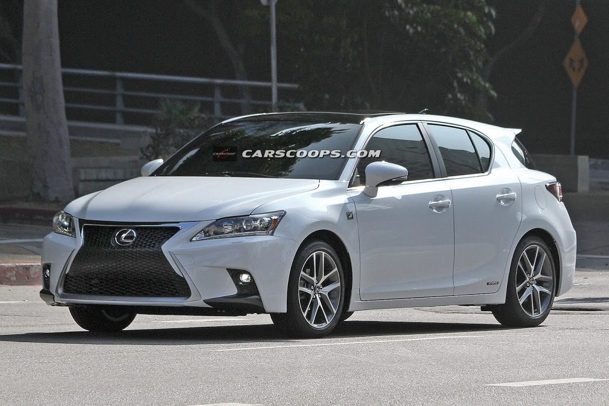 Scoop: Spindle Grille 2014 Lexus CT 200h F-Sport Caught Without Camo |  Carscoops