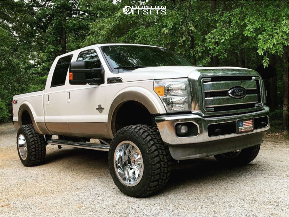 2012 Ford F-250 Super Duty with 20x12 -44 RBP 75r and 35/12.5R20 Federal  Couragia Mt and Suspension Lift 4.5" | Custom Offsets