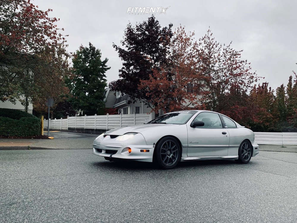 2002 Pontiac Sunfire SE with 17x7.5 RSSW Velocity and Falken 215x45 on  Coilovers | 808837 | Fitment Industries
