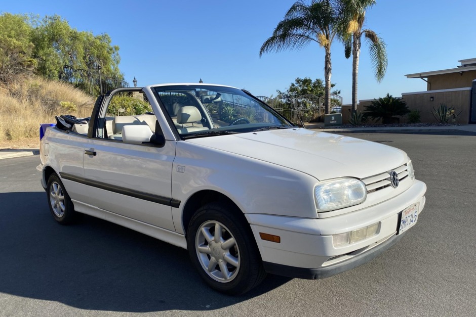 No Reserve: 1995 Volkswagen Cabrio 5-Speed for sale on BaT Auctions - sold  for $9,100 on November 22, 2021 (Lot #60,084) | Bring a Trailer