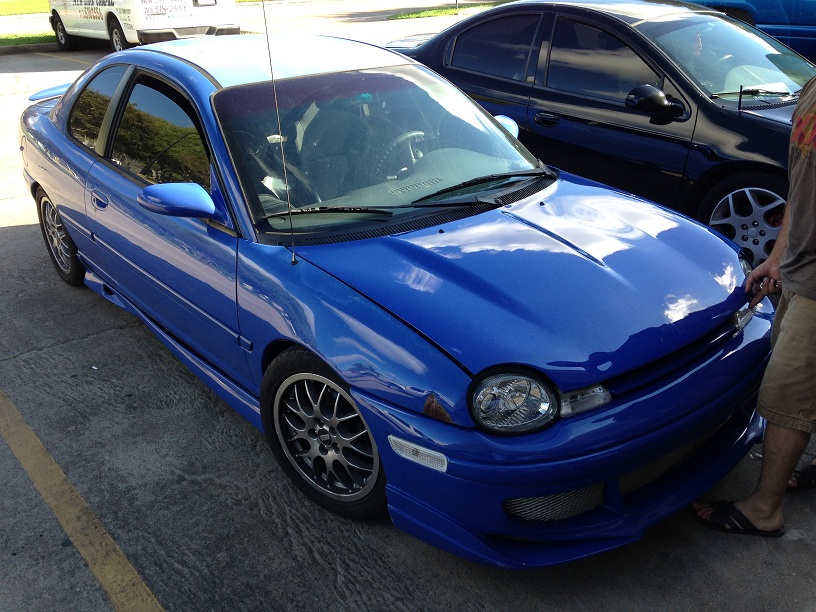 1997 Dodge Neon Lapis Blue Coupe with 2.4 Swap owned by Al from Austin. –  ModernPerformance.com Blog
