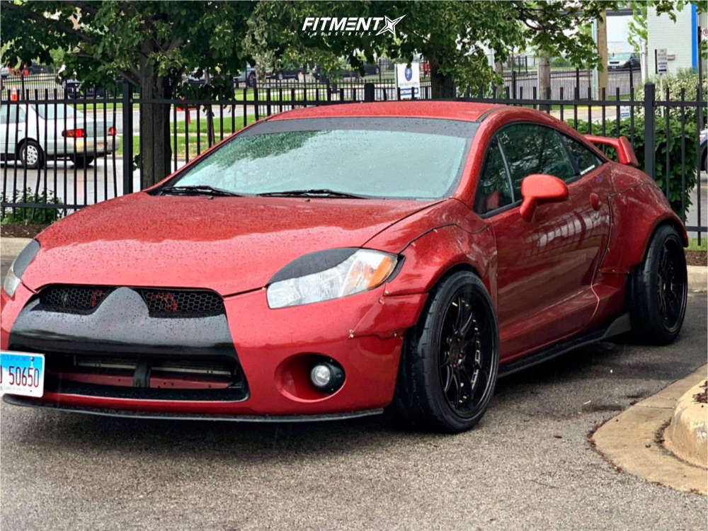 2008 Mitsubishi Eclipse GS with 19x9.5 Aodhan Ds07 and Yokohama 235x35 on  Coilovers | 1699855 | Fitment Industries