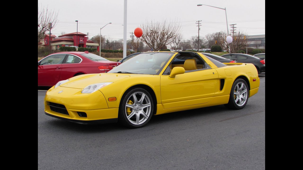 2002 Acura NSX-T Start Up, Exhaust, and In Depth Review - YouTube