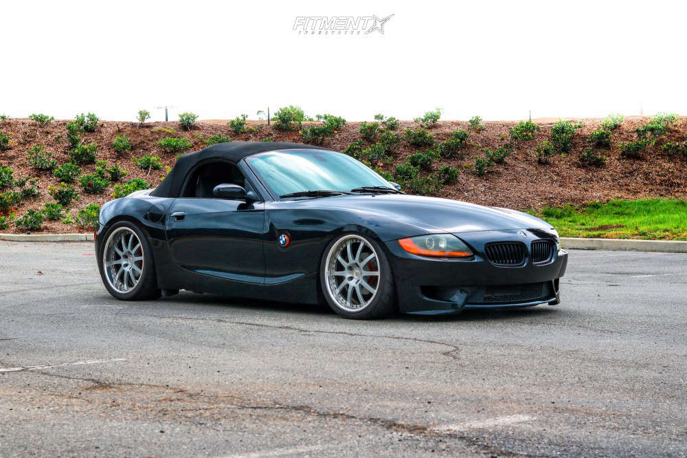 2004 BMW Z4 2.5i with 19x8.5 Enkreuz HS10 and Toyo Tires 235x35 on Air  Suspension | 496779 | Fitment Industries