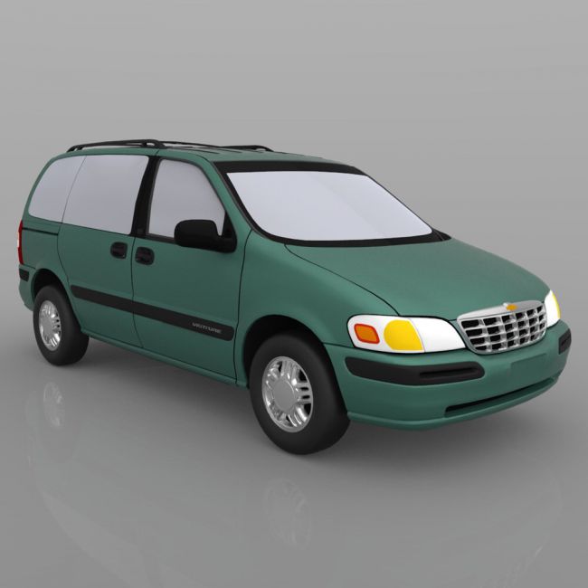 Chevy Venture 1998 - 3ds and obj - Extended License