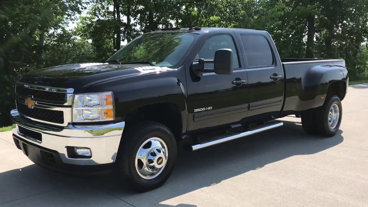 2013 Chevy 3500HD LTZ 4x4 Duramax Dually with 35k miles - SOLD - YouTube