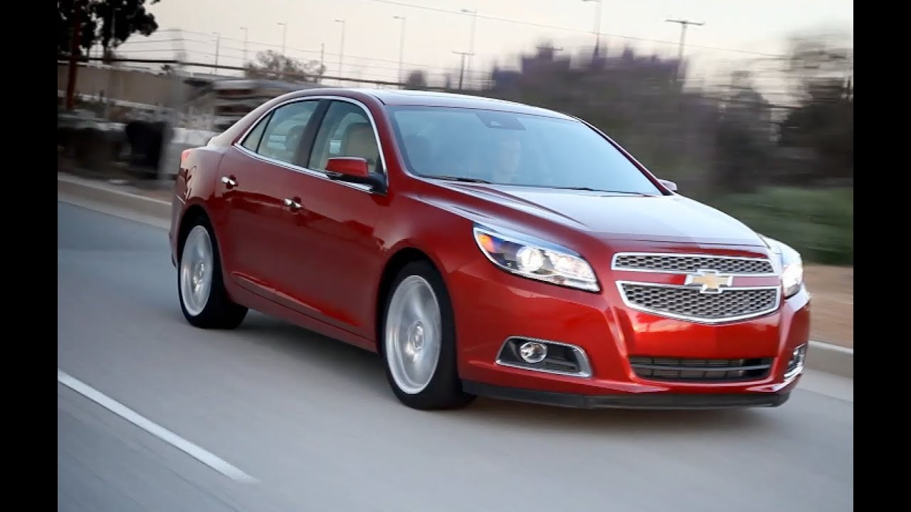 2013 Chevy Malibu Review - Kelley Blue Book - YouTube