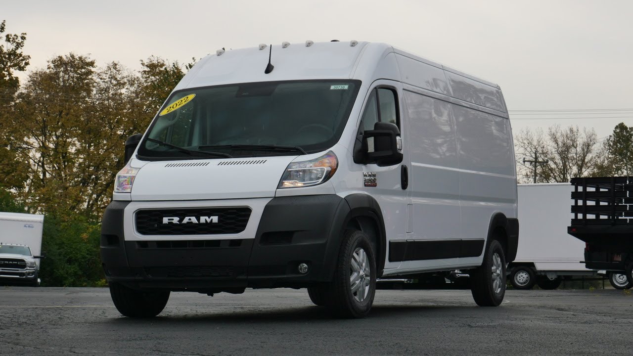 2022 Ram ProMaster 2500 159" WB High-Roof Commercial Cargo Van | 30730T -  YouTube