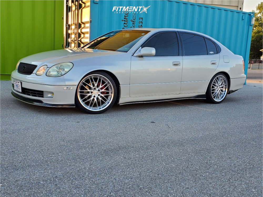 2004 Lexus GS300 Base with 19x8.5 MRR Gt1 and Toyo Tires 235x35 on  Coilovers | 1221108 | Fitment Industries