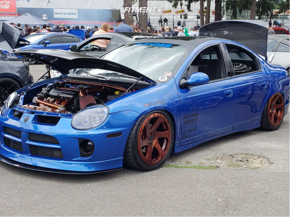 2004 Dodge Neon SRT-4 with 18x8.5 AVID1 AV50 and Falken 215x40 on Air  Suspension | 1002132 | Fitment Industries