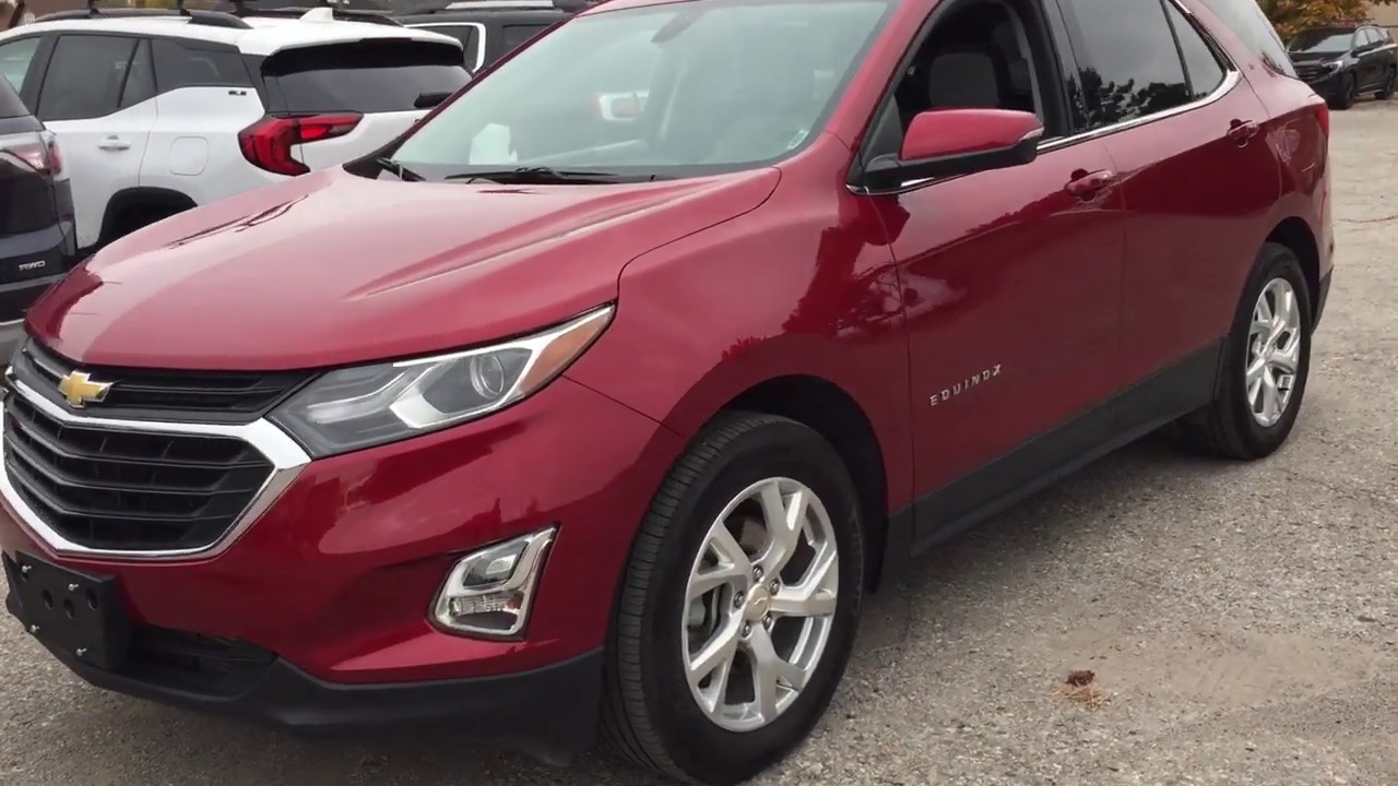 Pre Owned 2019 Chevrolet Equinox AWD LT Heated Front Seats Sunroof Power  Hatch Red Oshawa #B12629 - YouTube