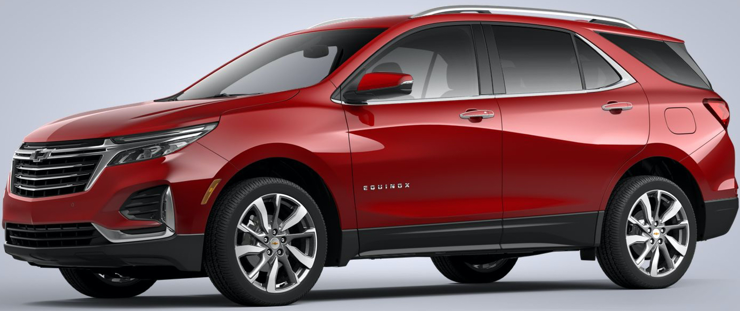 2022 Chevy Equinox Gets Cherry Red Tintcoat Color: Photos