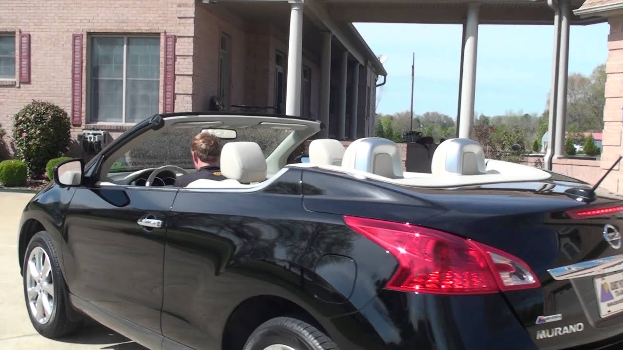 HD VIDEO 2013 NISSAN MURANO CROSSCABRIOLET CONVERTIBLE FOR SALE SEE WWW  SUNSETMOTORS COM - YouTube