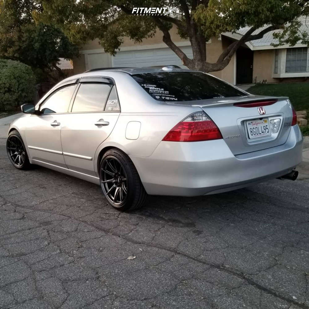 2007 Honda Accord EX with 18x9 XXR 527 and Goodyear 235x40 on Coilovers |  1048633 | Fitment Industries