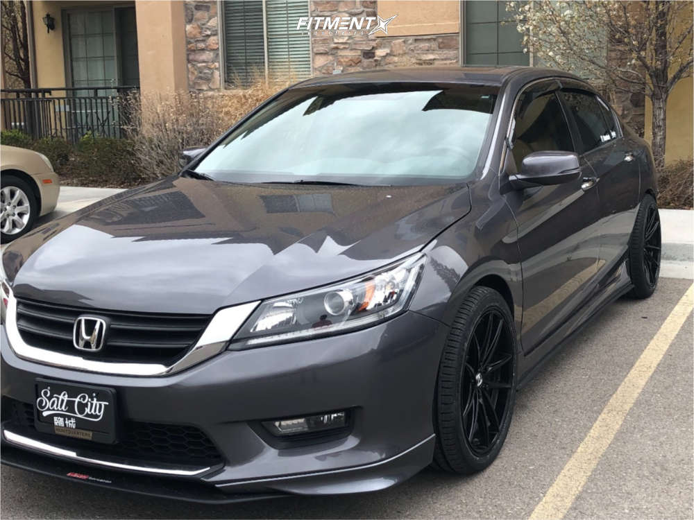 2015 Honda Accord EX-L with 19x8.5 Konig Oversteer and Barum 255x35 on  Stock Suspension | 675194 | Fitment Industries