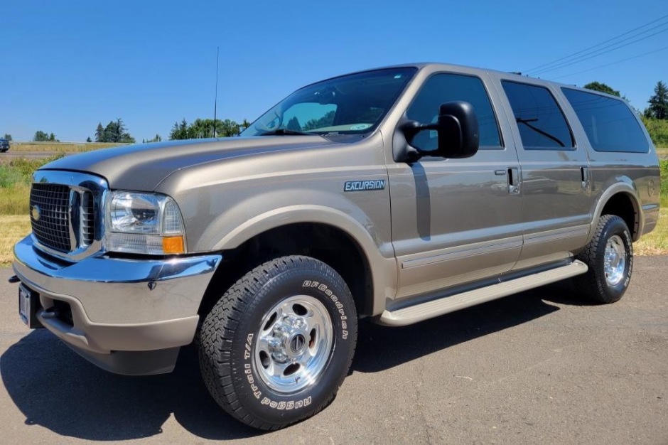 2002 Ford Excursion Limited 7.3 Power Stroke 4x4 for sale on BaT Auctions -  sold for $65,000 on September 25, 2021 (Lot #55,928) | Bring a Trailer