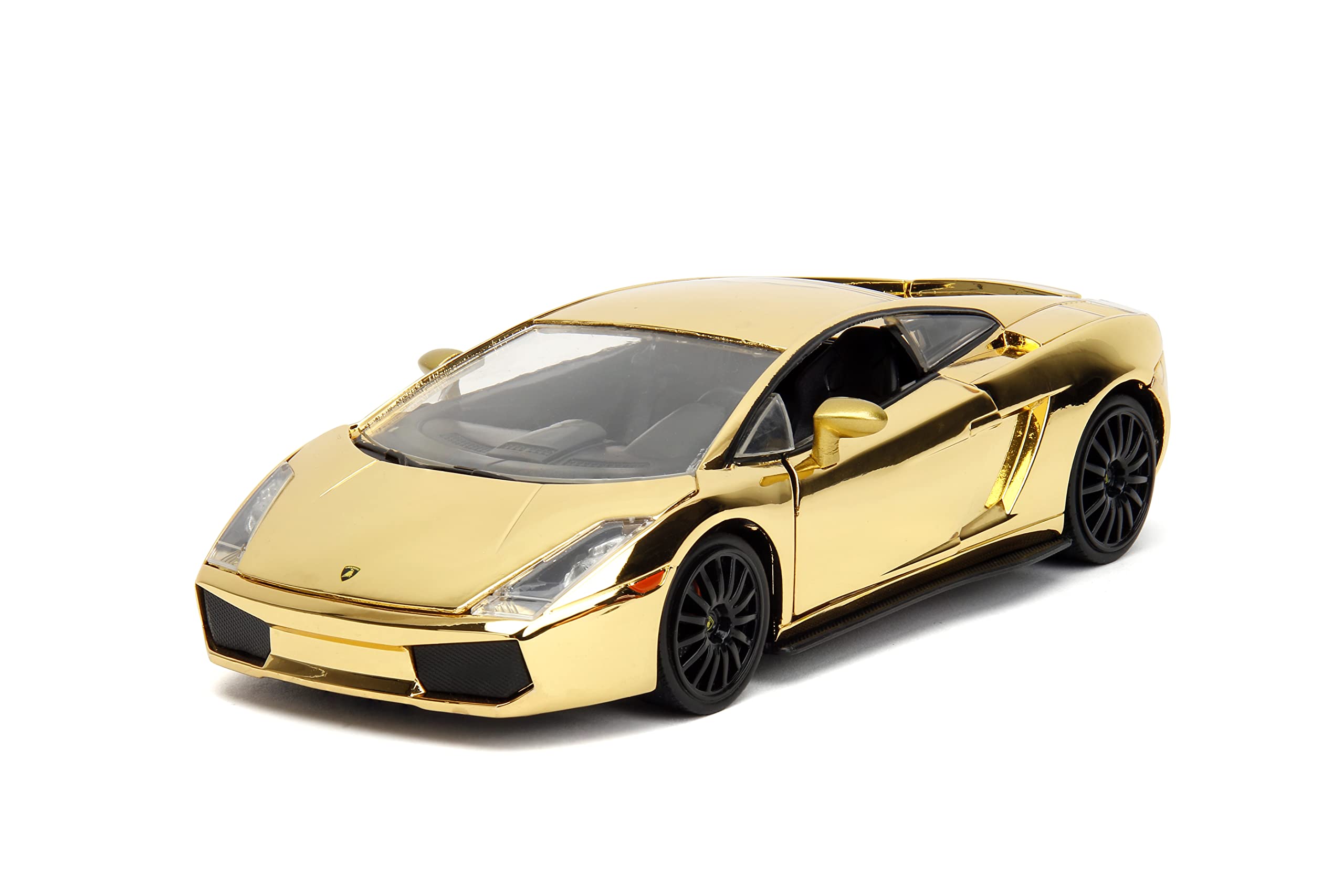 Amazon.com: Fast & Furious 1:24 Lamborghini Gallardo Gold Chrome Die-Cast  Car, Toys for Kids and Adults : Toys & Games