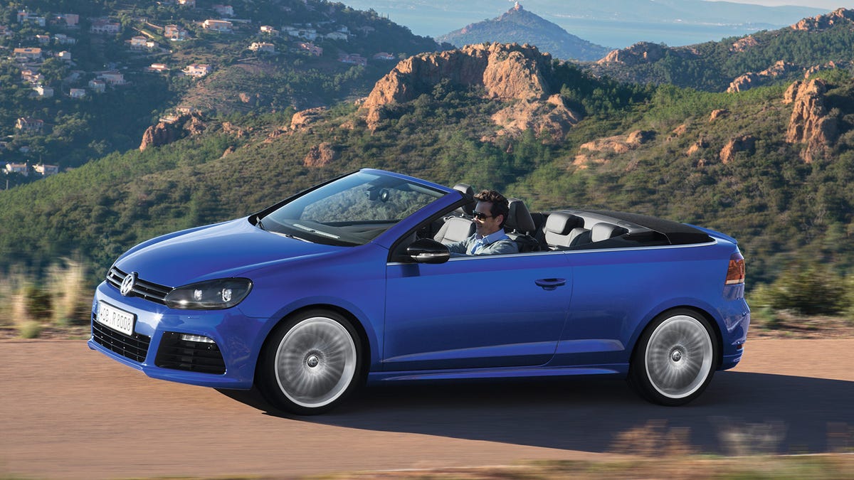Behold The Beautiful, Pointless Volkswagen Golf R Cabriolet