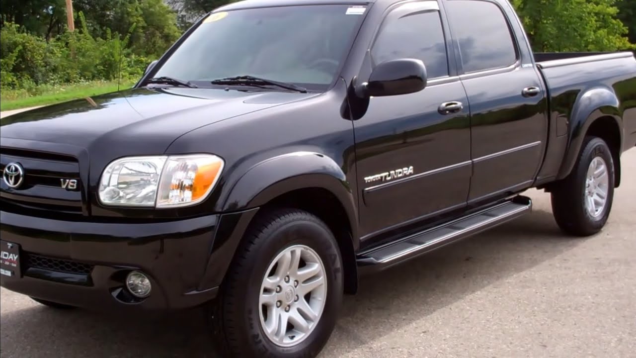 2006 TOYOTA TUNDRA DOUBLE CAB LIMITED 4X4 WALK AROUND REVIEW SOLD! 4T415A  www.SUMMITAUTO.com - YouTube