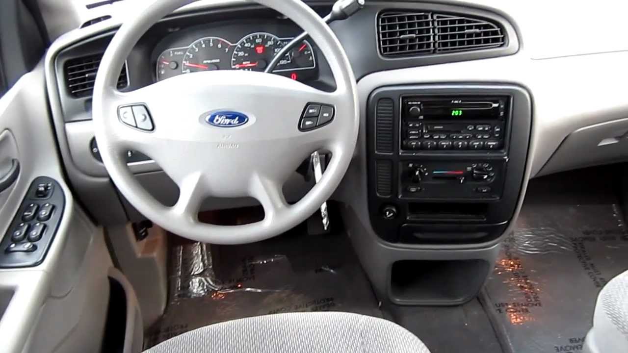 2001 Ford Windstar LX, gray - Stock# LA83874 - Interior - YouTube
