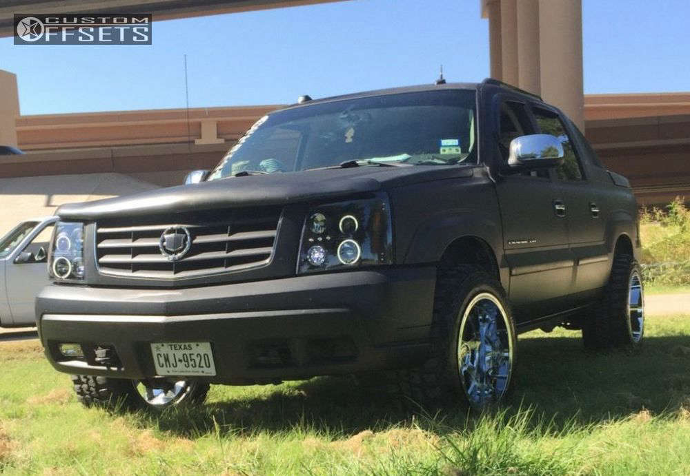 2004 Cadillac Escalade EXT with 20x12 -44 Gear Off-Road Big Block and  33/12.5R20 Federal Couragia Mt and Suspension Lift 3" | Custom Offsets