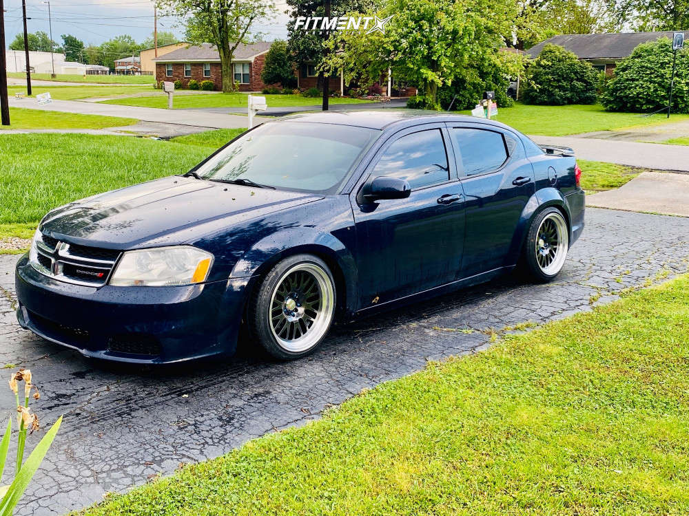 2013 Dodge Avenger SXT with 18x11 XXR 531 and Cosmo 265x35 on Coilovers |  1088569 | Fitment Industries
