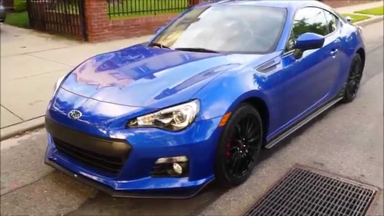 2015 Subaru BRZ Series.Blue - Review of my car. - YouTube
