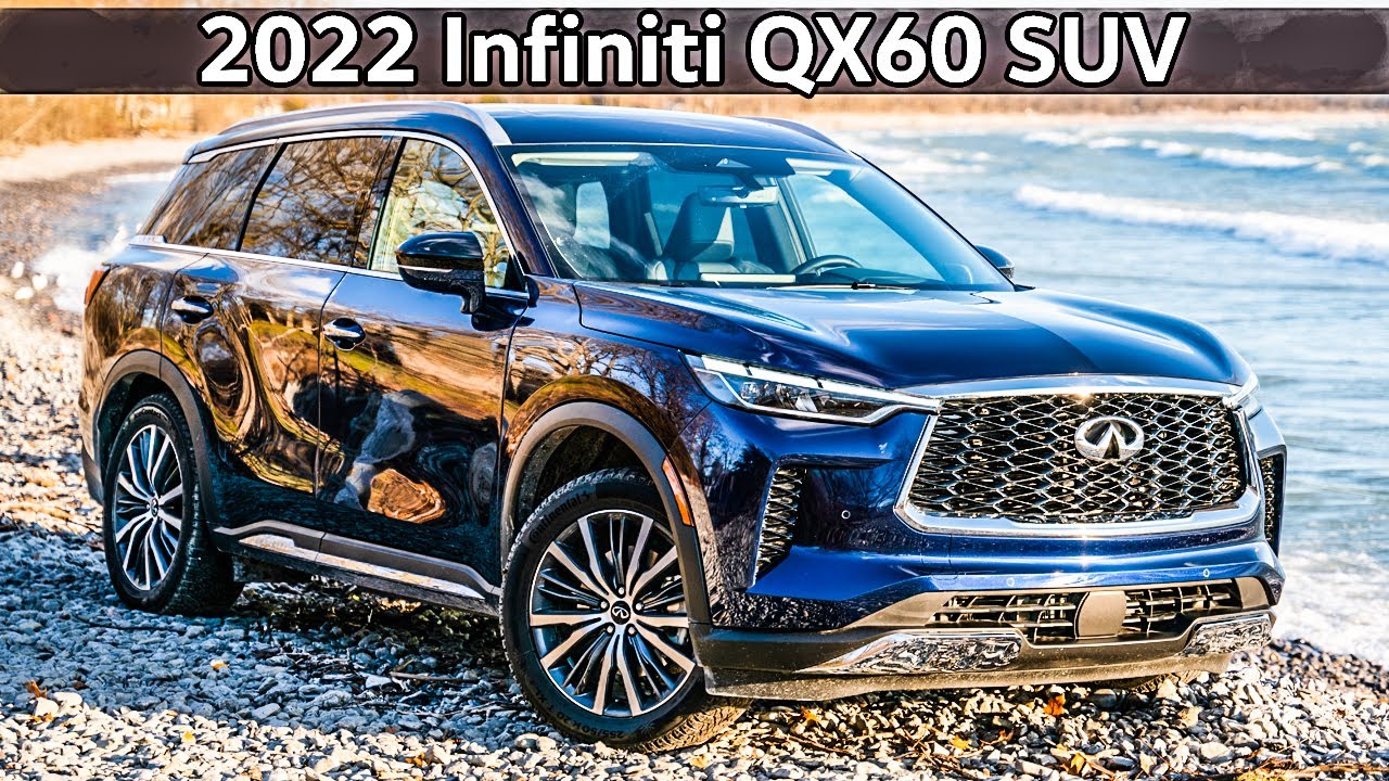 2022 Infiniti QX60 SUV in Grand Blue Color - YouTube