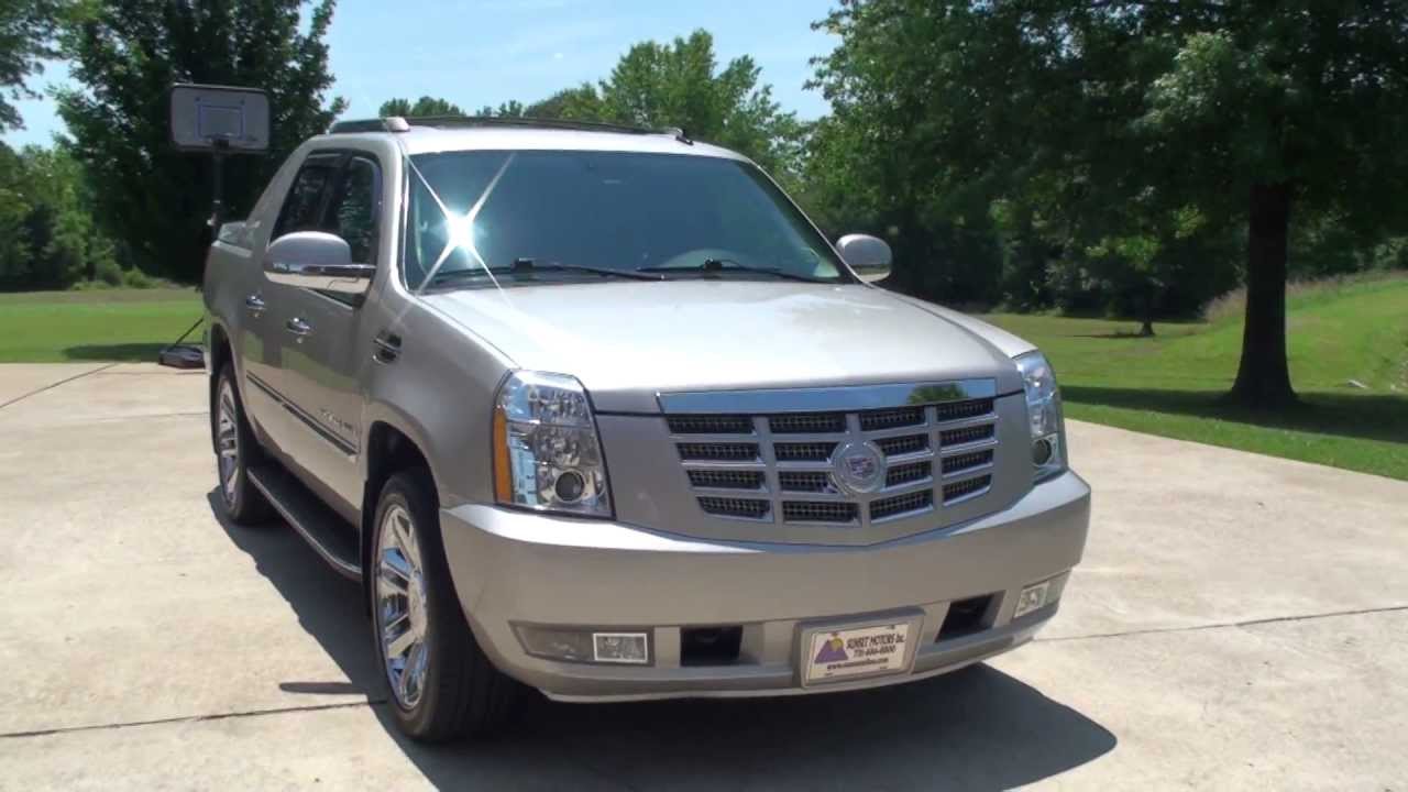 HD VIDEO 2009 CADILLAC ESCALADE EXT TRUCK FOR SALE SEE WWW SUNSETMILAN COM  - YouTube