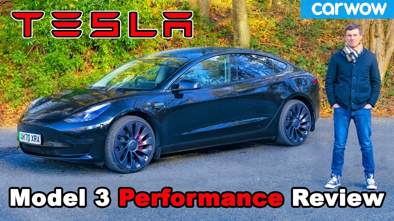 Tesla Model 3 Performance 2021 review: see how quick it is 0-60mph... And  easy to drift! - YouTube