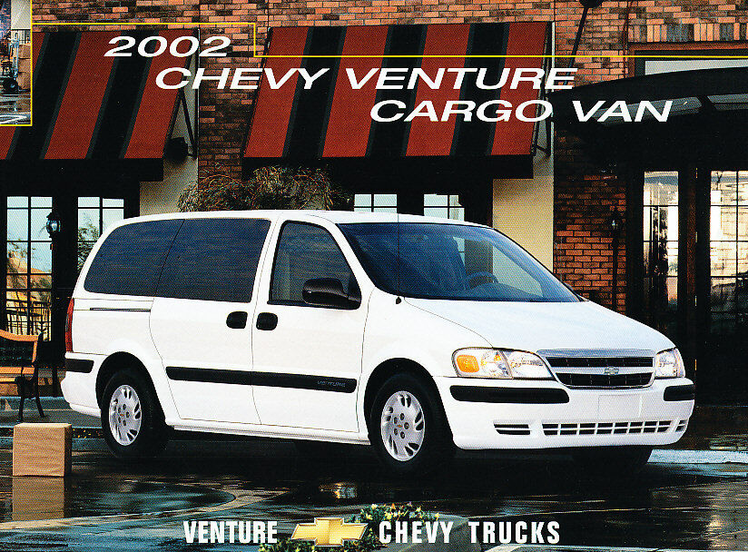 2002 Chevrolet Chevy Venture Cargo Van Canada Sales Brochure Fact Sheet |  eBay
