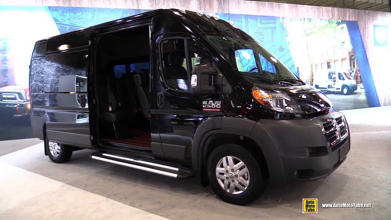 2017 RAM ProMaster 2500 Cargo Van Exterior and Interior Walkaround 2017 New  York Auto Show - YouTube